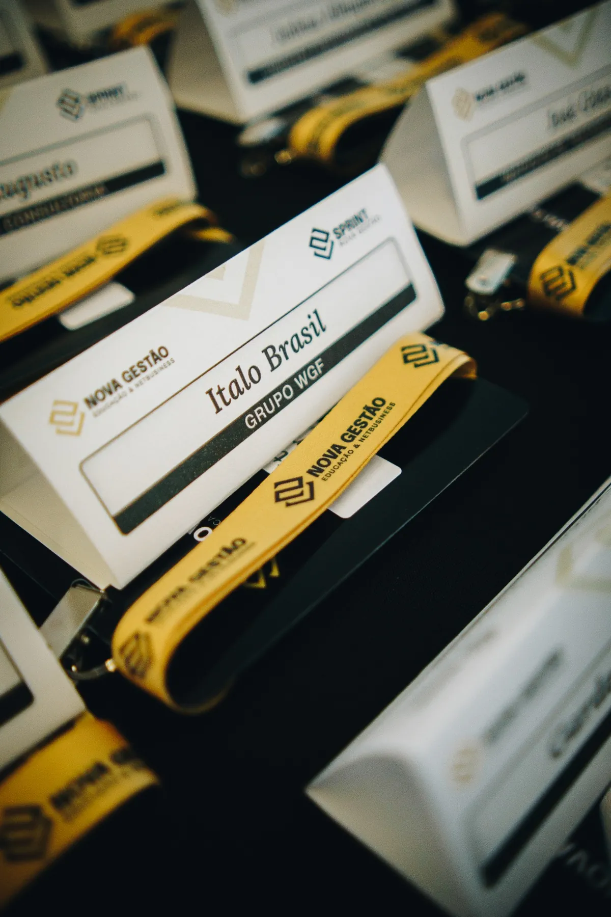 Credenciais do Sprint Nova Gestão