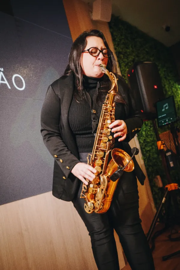 Apresentação musical no Sprint